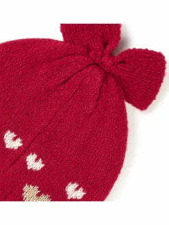 Completo cappello, sciarpa e guanti 10.536 Rosso