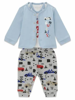 Completo felpa, body e pantalone tuta P6RG02 KA6W1 Multicolore Regular Fit