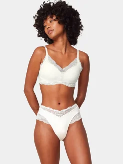 Culotte classiche Lift Smart Bandeau Maxi EX 10215945 Écru