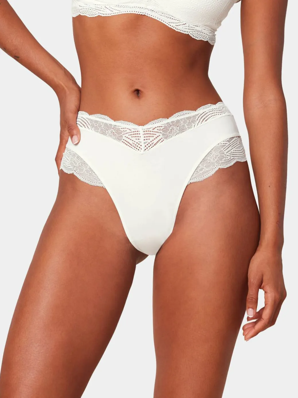 Culotte classiche Lift Smart Bandeau Maxi EX 10215945 Écru