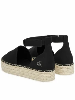 Espadrillas Flatform Espadrille Sling Mg YW0YW01735 Nero