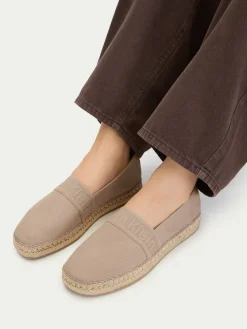 Espadrillas Logo Webbing HW0HW02934 Beige