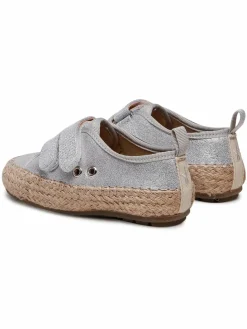 Espadrillas Millner Metallic K12506 Argento