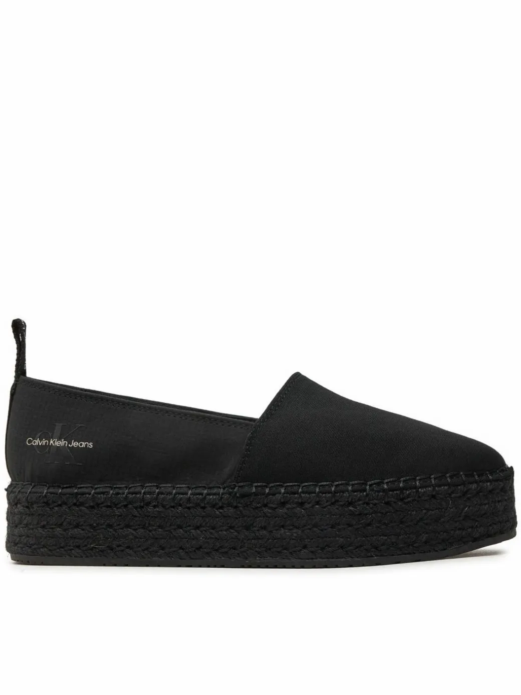 Espadrillas Platform Espadrille Mix Ml Mtl YW0YW01622 Nero