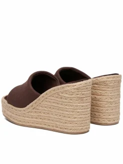 Espadrillas Wedge Espad 70 Canvas Mg HW0HW03282 Marrone