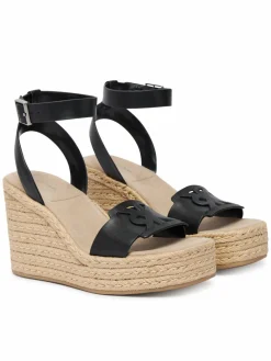 Espadrillas Wedge Espad 70 Embl Lth HW0HW02897 Nero