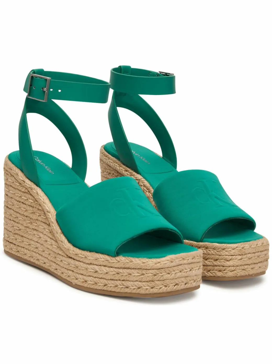 Espadrillas Wedge Espad 70 Neopr Mg HW0HW03014 Verde