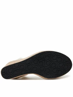 Espadrillas Wedge Sandal 70 - He HW0HW02376 Bianco