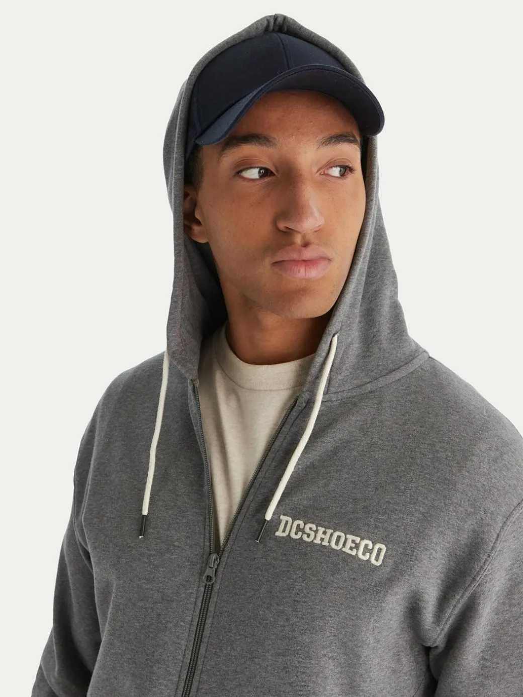 Felpa Baseline ADYFT03389 Grigio Regular Fit