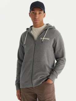 Felpa Baseline ADYFT03389 Grigio Regular Fit