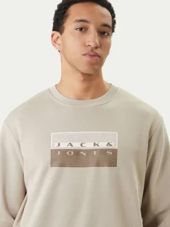 Felpa Fusion 12289807 Grigio Relaxed Fit
