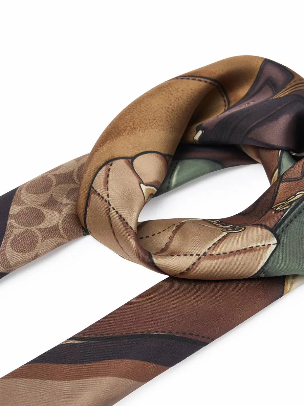 Foulard 29CAS76 Marrone
