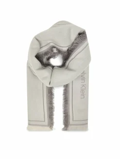 Foulard Emblem Graphic Lw Square Scarf LV04F8073G Grigio