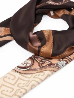 Foulard 2F6071 T2745 Marrone