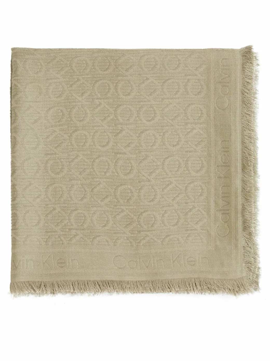 Foulard Monogram Jacquard Scarf K60K608779 Verde