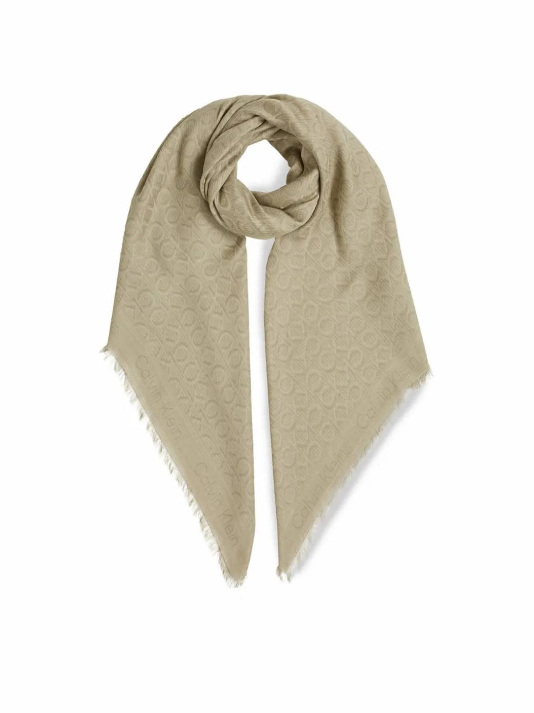 Foulard Monogram Jacquard Scarf K60K608779 Verde