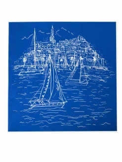 Foulard 454P09789002 Blu