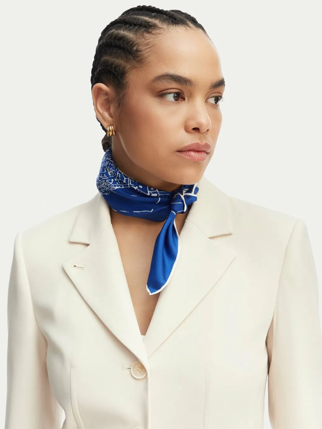 Foulard 454P09789002 Blu