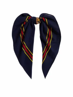 Foulard 449P11846001 Blu scuro