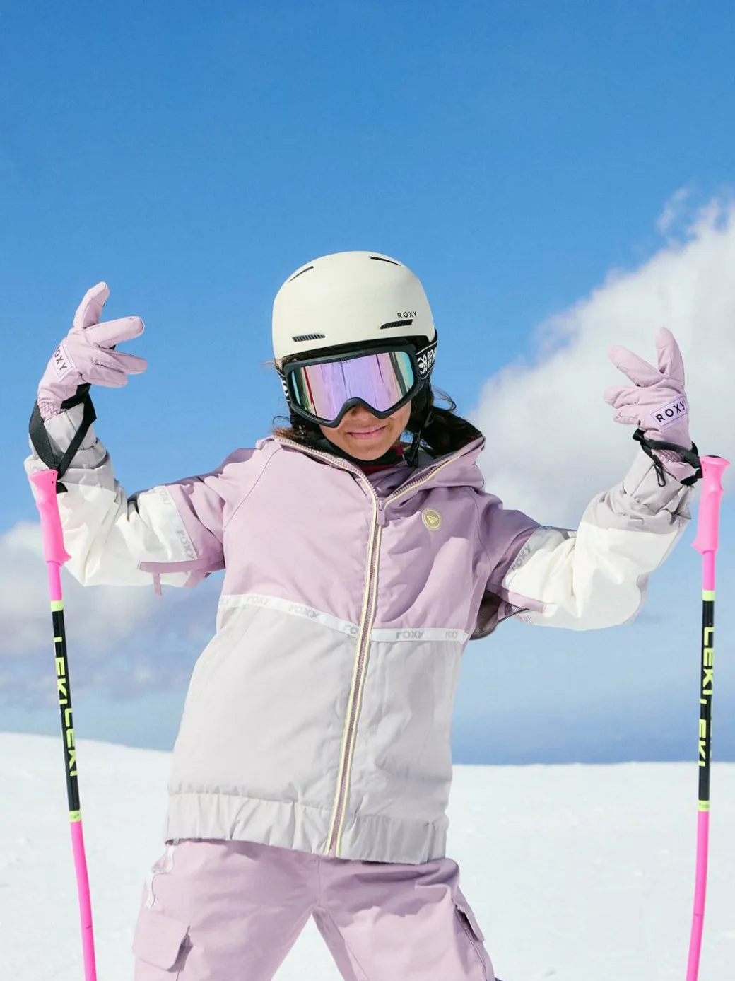 Guanti da sci Freshfield ERGHN03047 Rosa