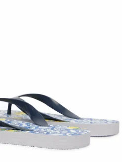 Infradito J6GZ25 WO780 Blu scuro