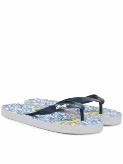 Infradito J6GZ25 WO780 Blu scuro