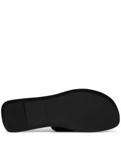 Infradito Leather Toe Post Sandals HW0HW02866 Nero
