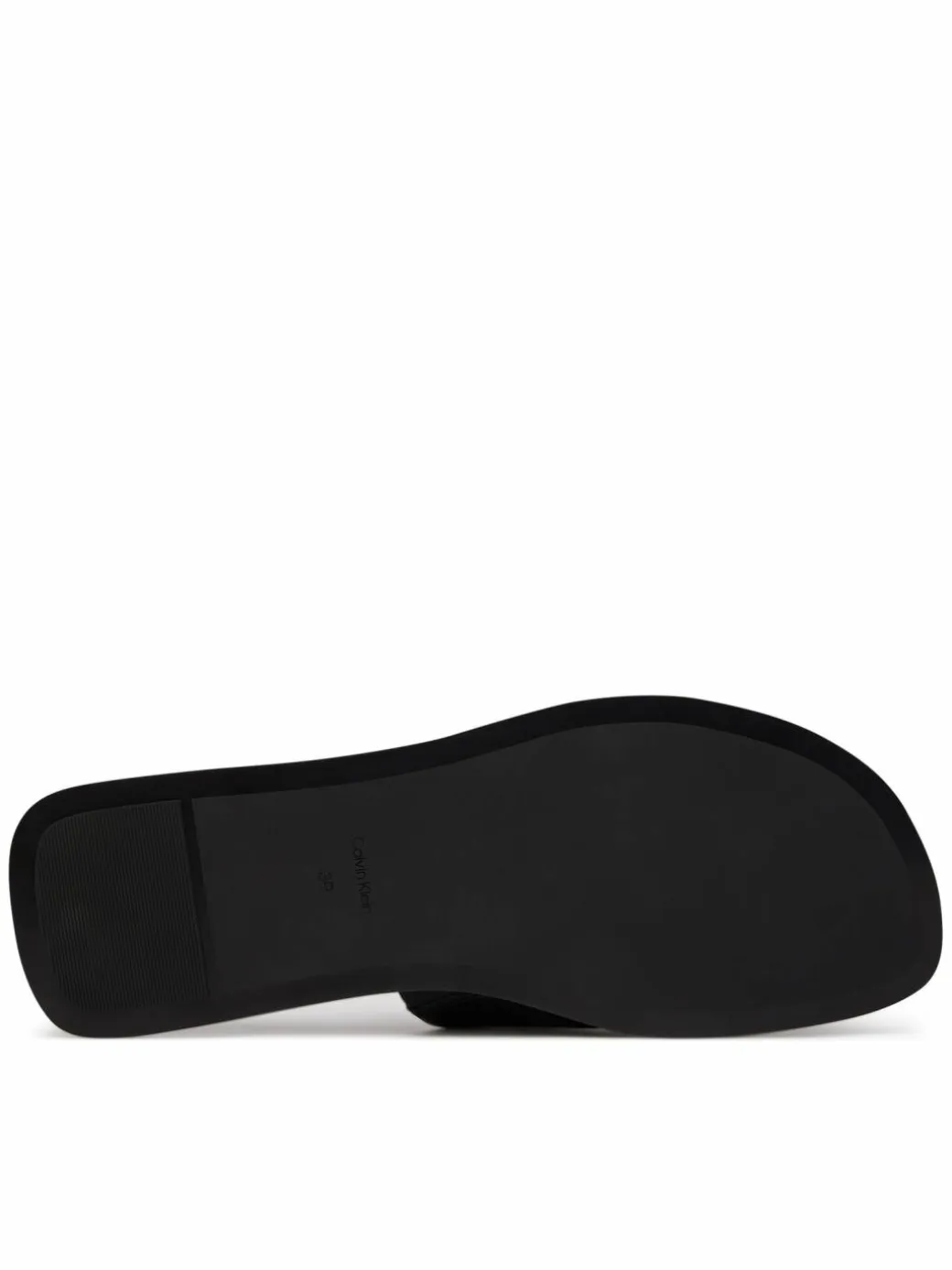 Infradito Leather Toe Post Sandals HW0HW02866 Nero
