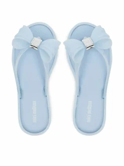 Infradito Mini Melissa Flip Flop Iv Inf 35749 Celeste