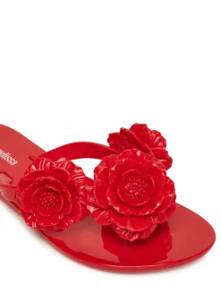 Infradito Mini Melissa Harmonic Springtime Inf M 35705 Rosso