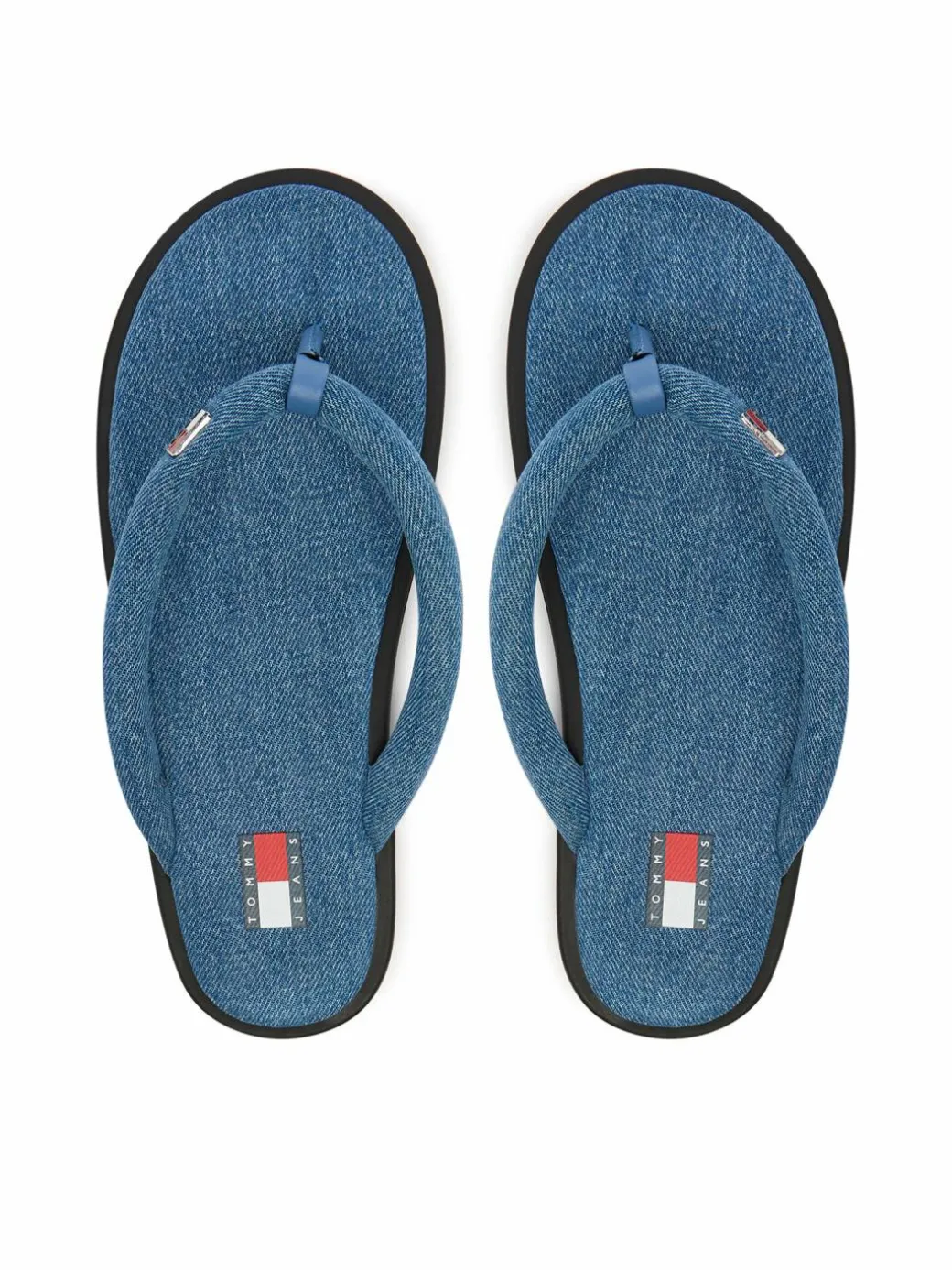 Infradito Tjw Padded Denim Casual Sandal EN0EN03021 Blu