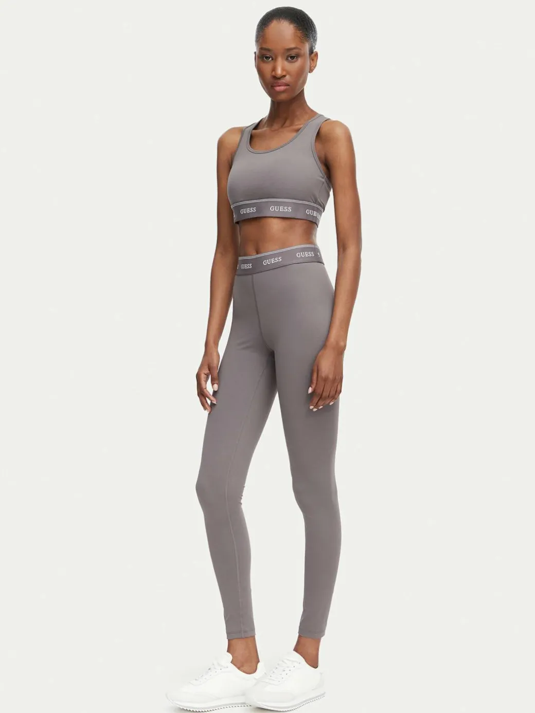 Leggings V5BB06 K1942 Grigio Slim Fit