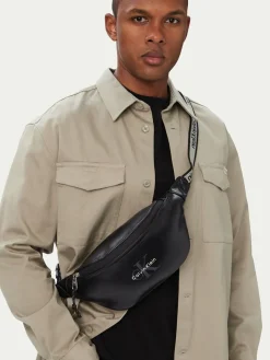 Marsupio Bold Logo Webbing Waistbag LV04D3630G Nero