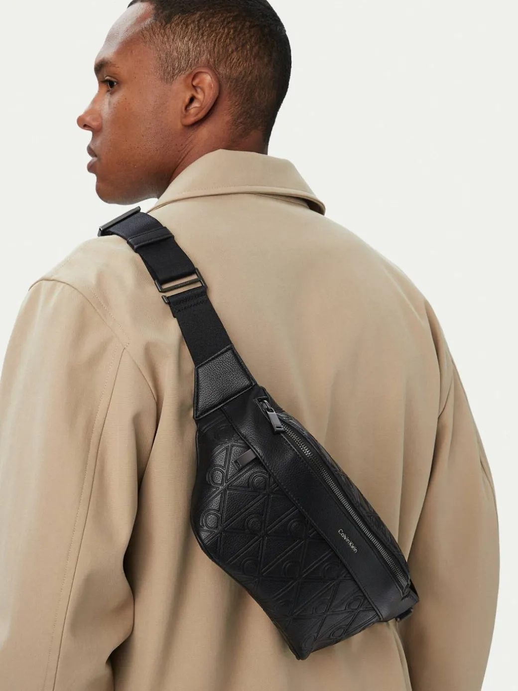 Marsupio Emblem Aop Deboss Waistbag LV04D3564G Nero