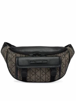 Marsupio﻿ Mixed Emblem Aop LV04D3382G Beige