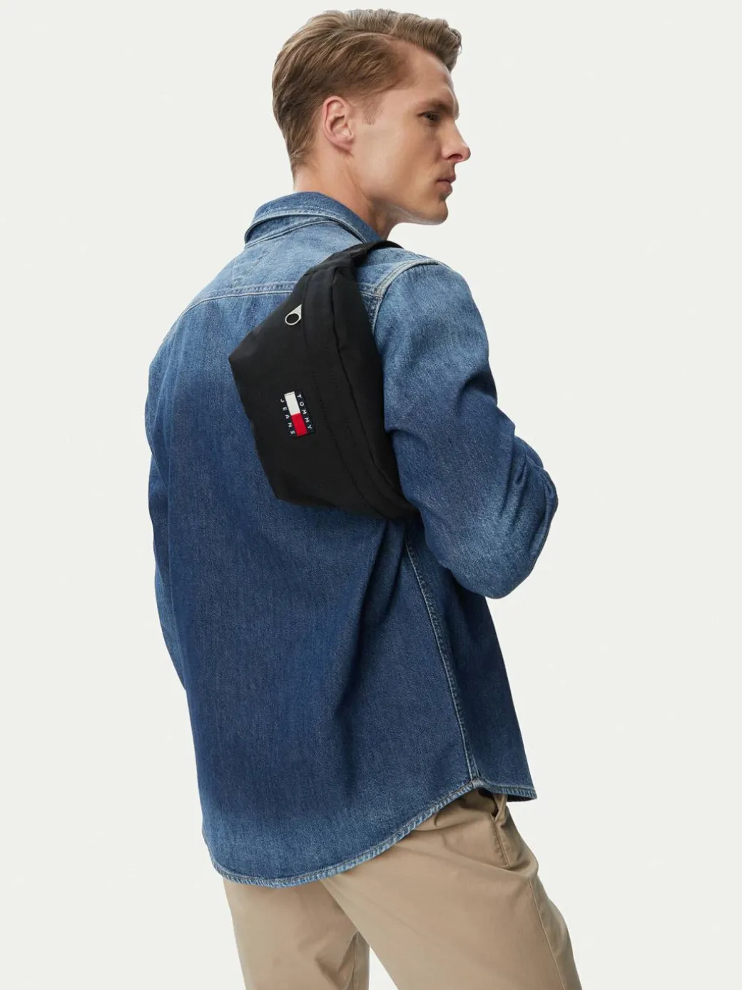 Marsupio Tjm Ess Daily Bumbag AM0AM14345 Nero
