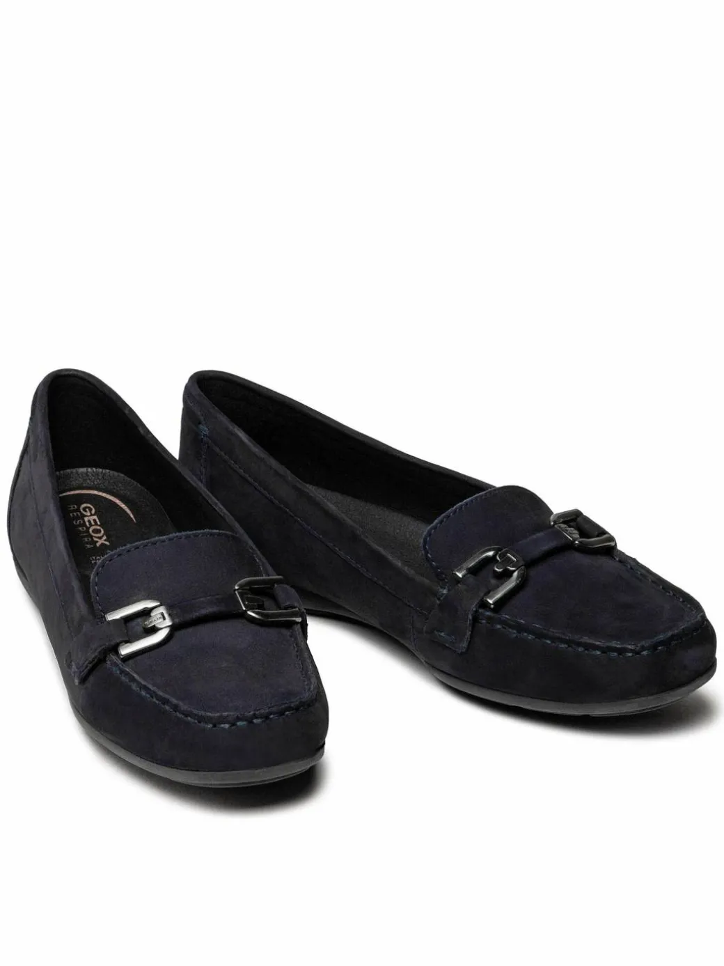 Mocassini D Annytah Moc A D84BMA 00032 C4007 Blu scuro