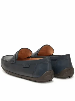 Mocassini J New Fast J826CA 43 C4692 D Blu scuro
