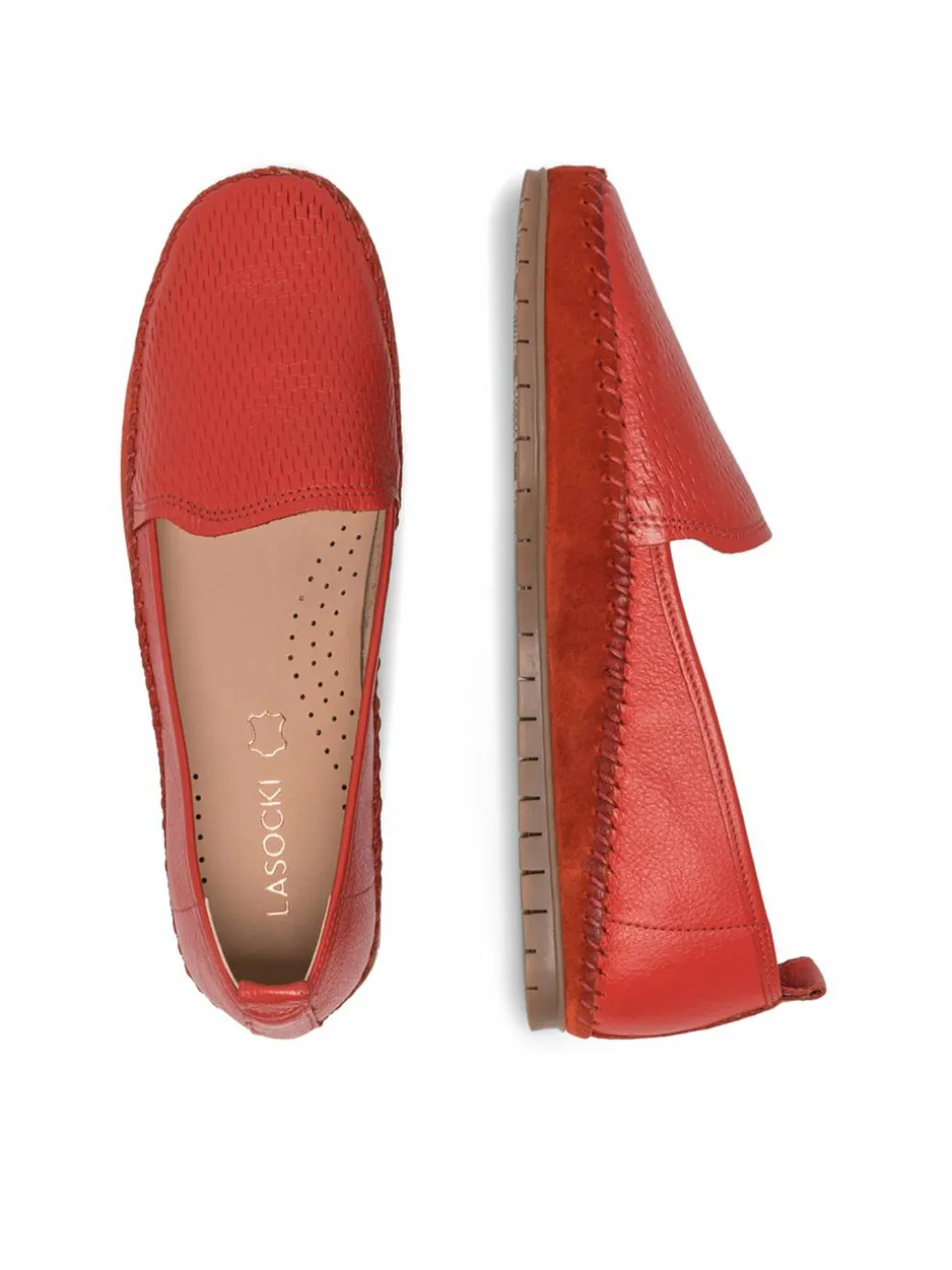 Mocassini WB-MADONNE-02 Rosso