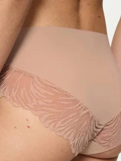 Mutande classiche a vita alta Pretty 10222227 Beige