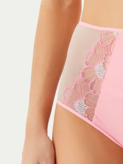 Mutande classiche a vita alta Lush C22OC5 Rosa