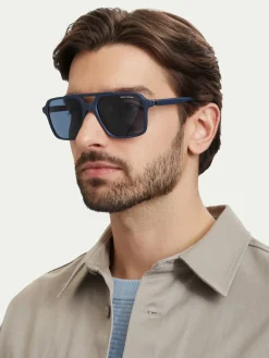 Occhiali da sole 0AX4166SU 839980 Blu scuro