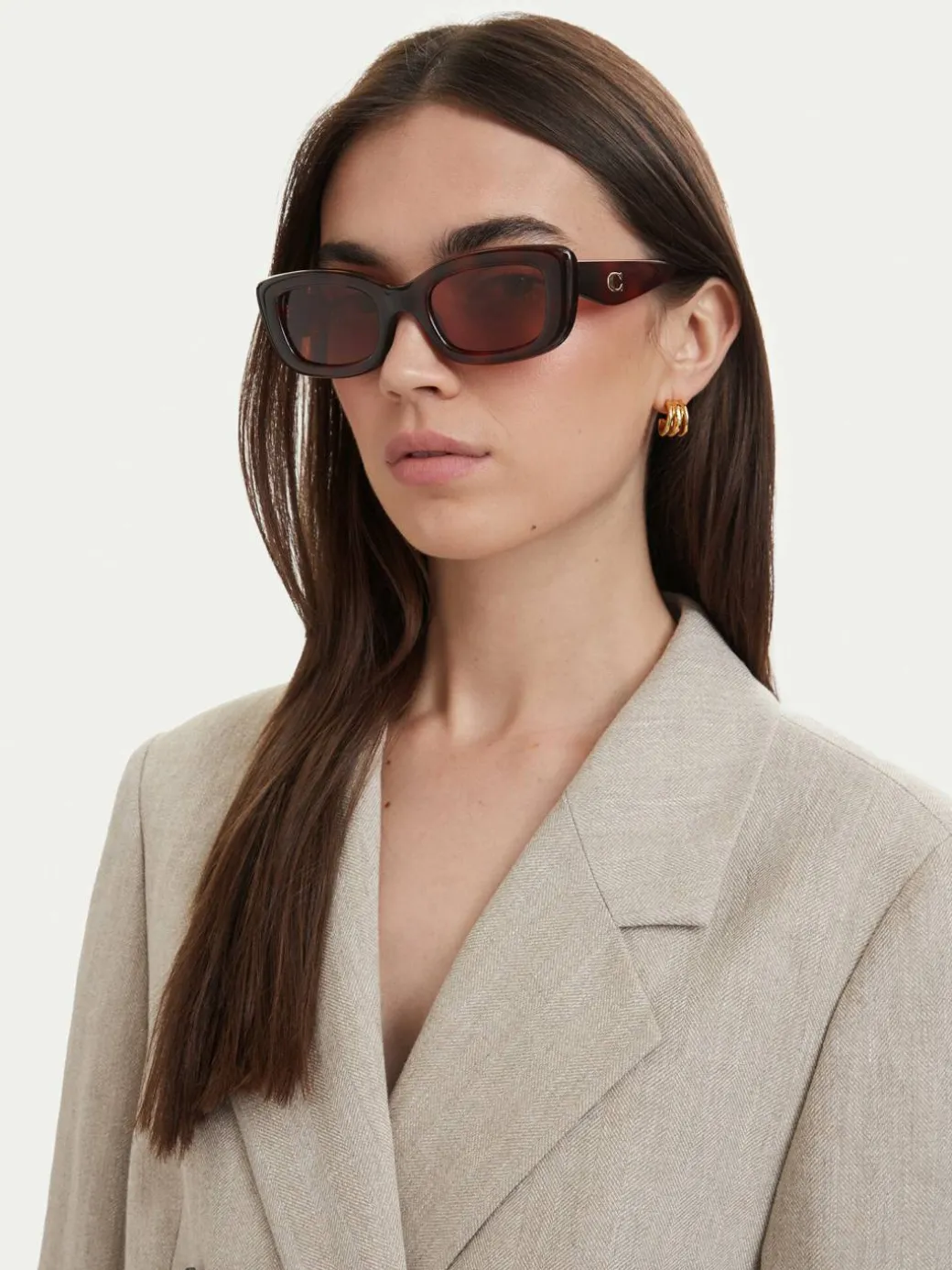 Occhiali da sole 0HC8390U 577473 Marrone