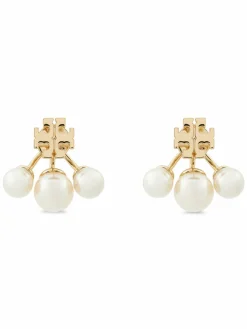 Orecchini Kira Pearl Front-Back Earring 153672 Oro