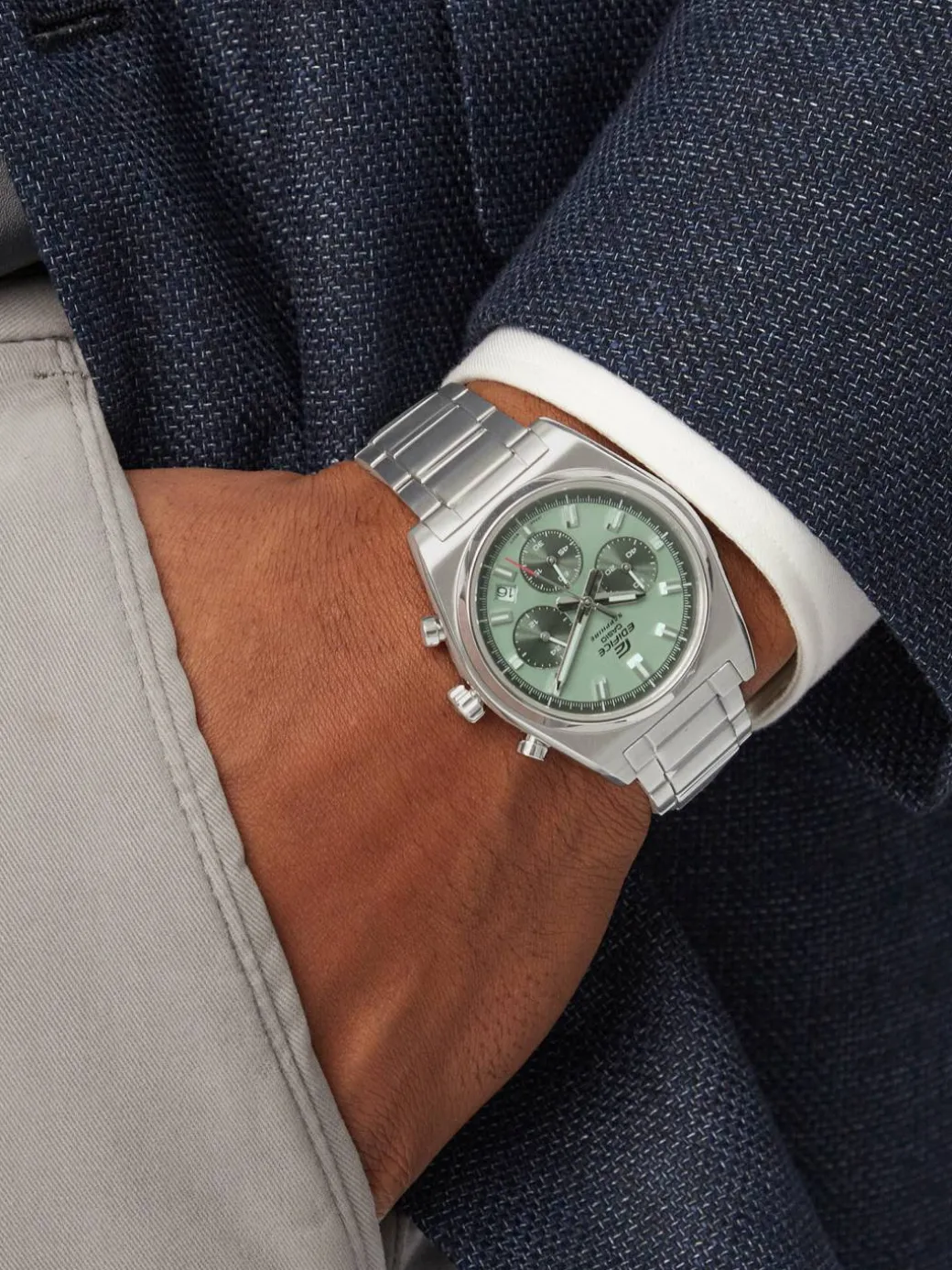 Orologio Edifice EFB-730D-3AVUEF Argento