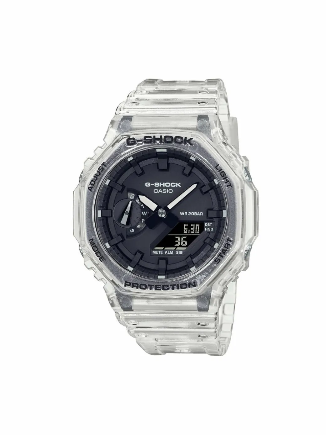 Orologio GA-2100SKE-7AER Bianco