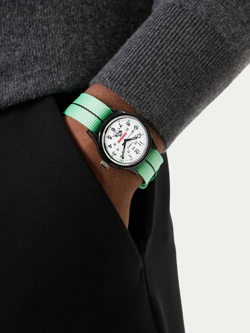 Orologio Lab Collab TW2Y47100 Verde