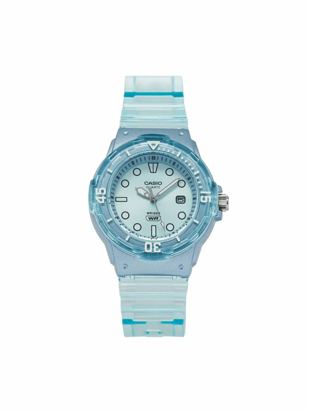Orologio Lady Translucent LRW-200HS-2EVEF Celeste