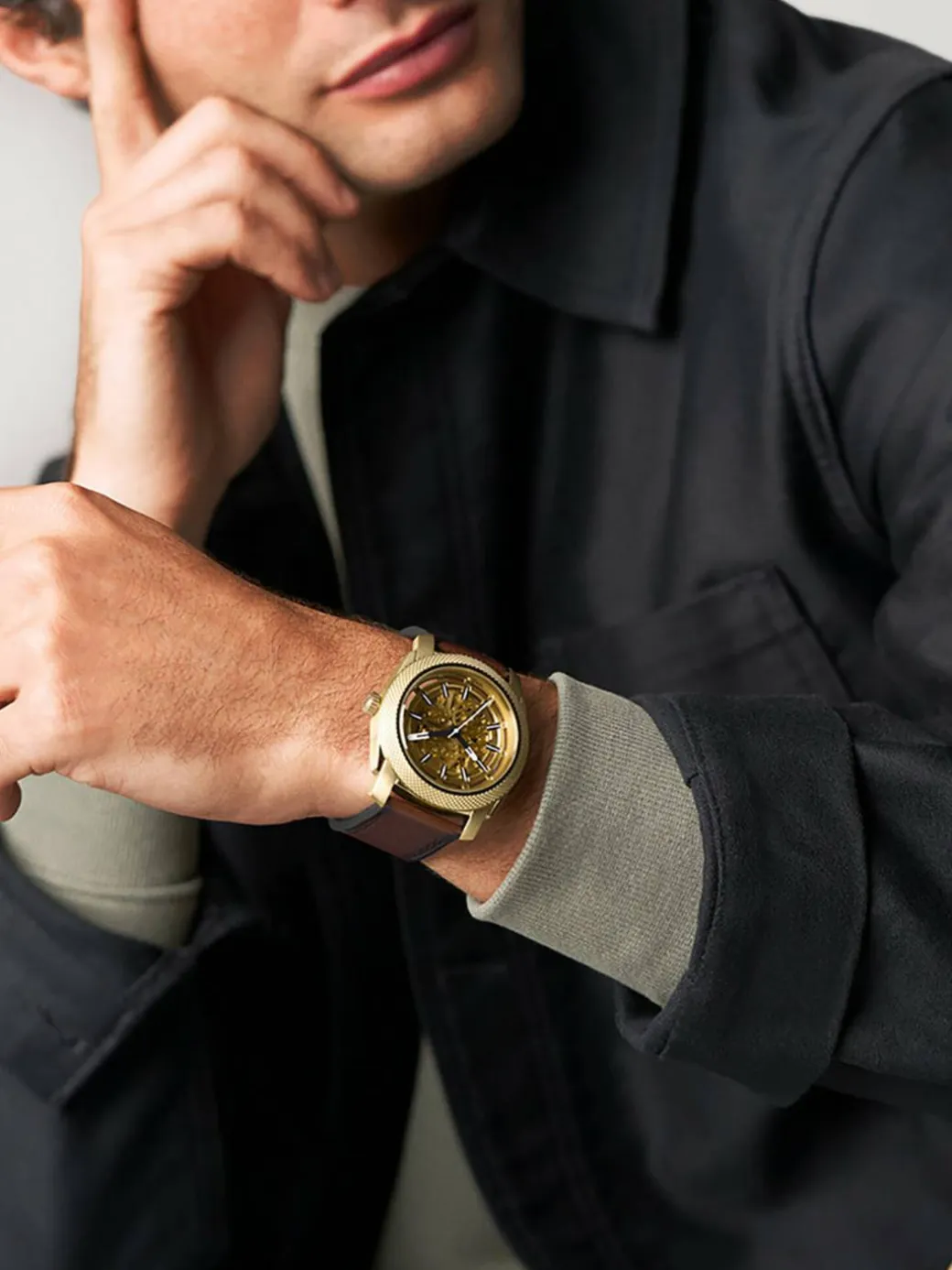 Orologio Machine ME3278 Marrone