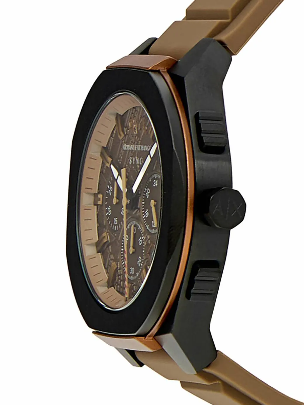 Orologio Sync AX4293 Marrone
